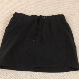 RBX Black Wrap Tie Front Mini Skirt Casual